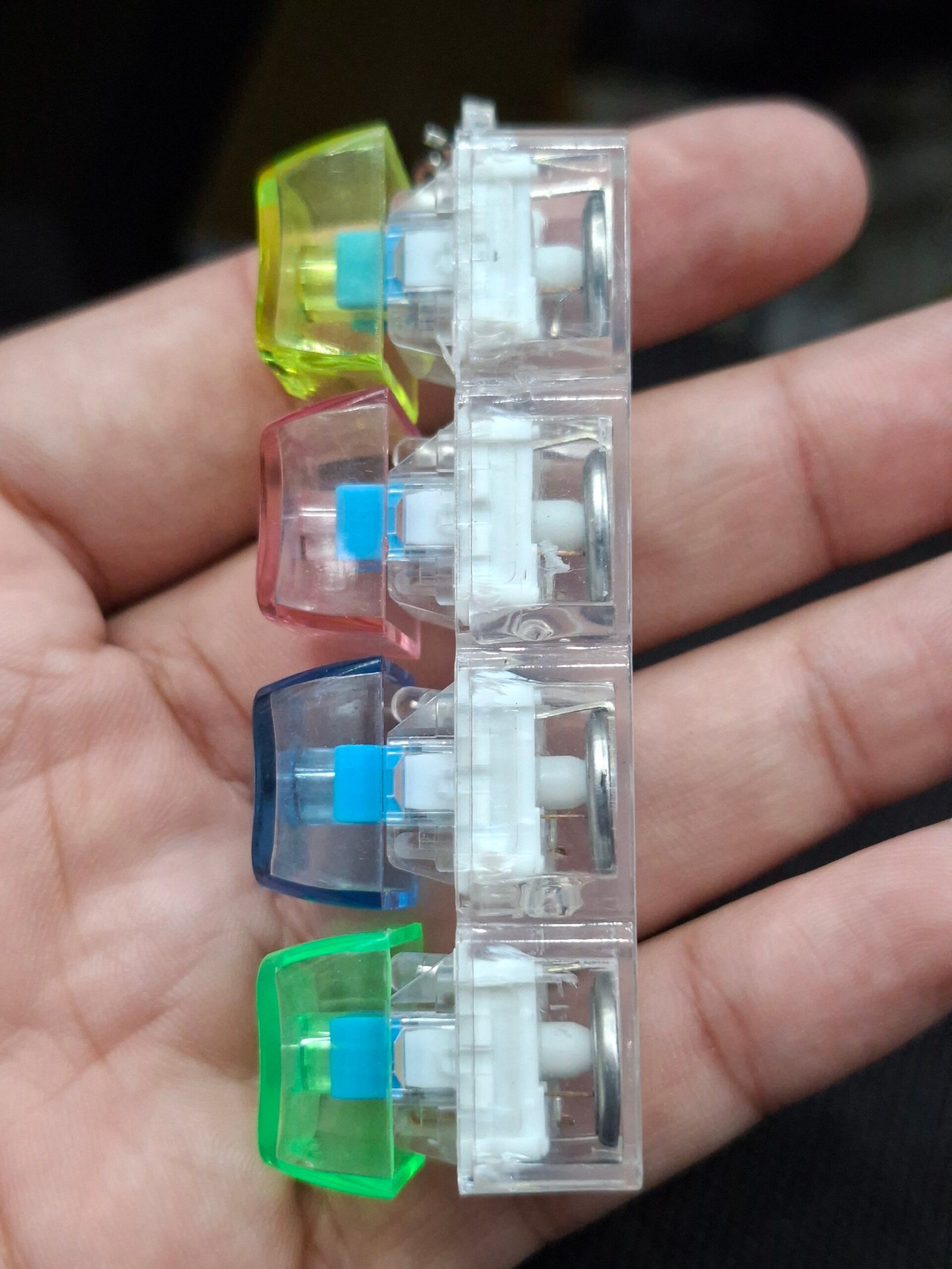 Mechanical Keyboard Switch Fidget Toy – 4 Clicky Switches - Image 4