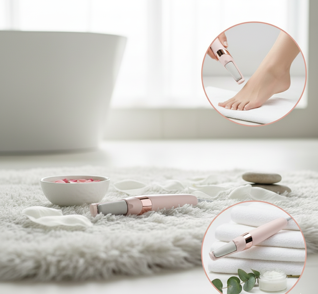 Rechargeable Electric Foot Filer – Callus & Cracked Heel Remover - Image 4