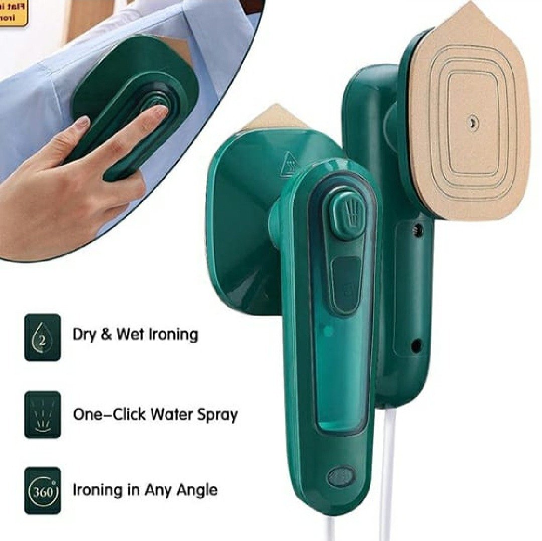 Portable Mini Steam Iron – Handheld Garment Steamer for Travel & Home - Image 3